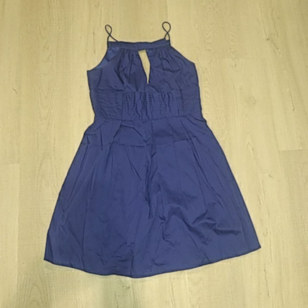 Royal blue dress